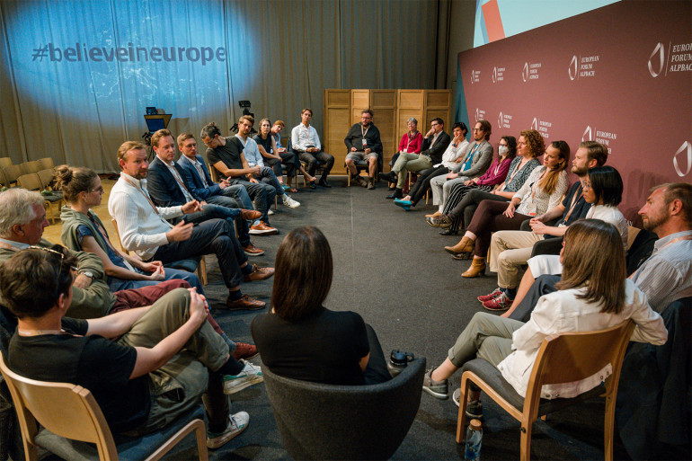 Europäisches Forum Alpbach – Ein Kunde von HXS | © EFA, Luiza Puin